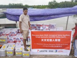 PT. OSS dan PT. VDNI Salurkan Bantuan Kepada Korban Bencana Alam