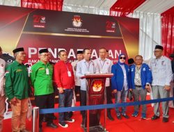 Pasangan Herman Pembahako – Herianto Resmi Mendaftar Sebagai Calon Bupati Dan Wakil Bupati di KPUD Konsel