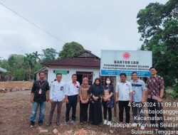 LBH Posbakumadin Konsel Telah Di Verifikasi Faktual Lapangan Oleh Kemenkumham Wilayah Sultra Bersama Tim